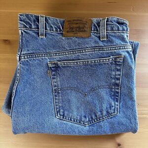 Levi's Jeans Mens 48X34 Vintage Levi's 540 Relaxed Straight Blue Denim Jeans 90s